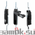  Щитовые замки Замок мебельный MS-1848-3KA/P (ригель изогнутый /+8 мм/, треугольный ключ) (артикул 0993 KA/P) цена в розницу 705 ру замок.su (изображение №1)