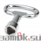  Щитовые замки Ключ для замка 705-3/4 L (артикул 0087 L) цена в розницу 44 ру  замок.su (изображение №1)