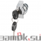  Щитовые замки Замок мебельный MS 408-1 хром (артикул 0192) цена в розницу 416 ру  замок.su (изображение №1)