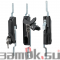  Щитовые замки Замок мебельный MS-1925-3KD/P (ригель изогнутый /+8 мм/, английский ключ) (артикул 0929 KD/P) цена в розницу 722 ру  замок.su (изображение №1)
