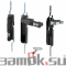  Щитовые замки Замок мебельный MS-1848-3KA/P (ригель изогнутый /+8 мм/, ключ бабочка) (артикул 0986 KA/P) цена в розницу 705 ру замок.su (изображение №1)